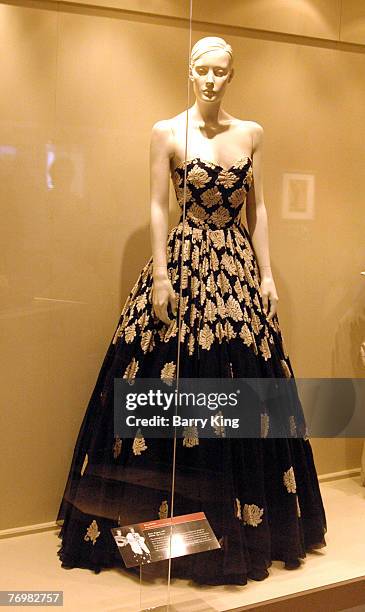 Eva Peron at the Bowers Museum in Santa Ana, on loan from Museo Evita in Buenos Aires, Argentina.