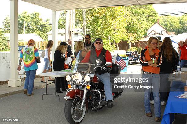 Guest attend The 2nd Annual Lightnin Run on September 22, 2007 in Grafton, Ohio. The lightnin run is a tour that benefits terminal cancer research.