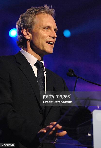 Save the Music founder John Sykes at the VH1 Save The Music 10th Anniversary Gala at The Tent at Lincoln Center on September 20, 2007 in New York...
