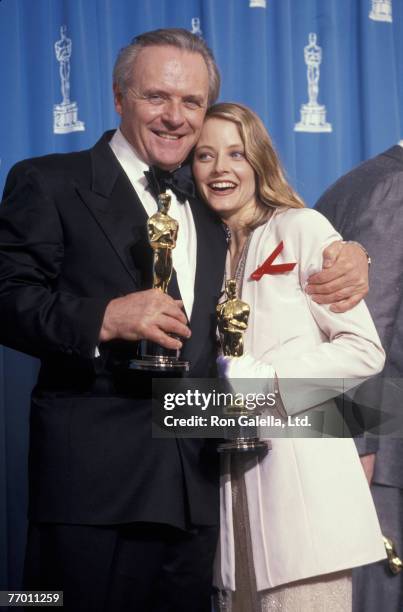 Anthony Hopkins and Jodie Foster