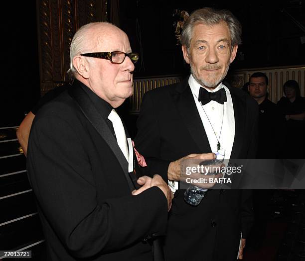 Richard Wilson and Sir Ian McKellen