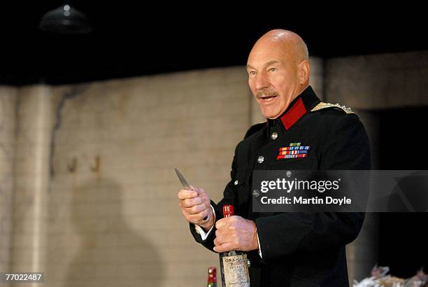 Patrick Stewart during a Macbeth photocall September 25, 2007 at the Gielgud Theatre in London, England.