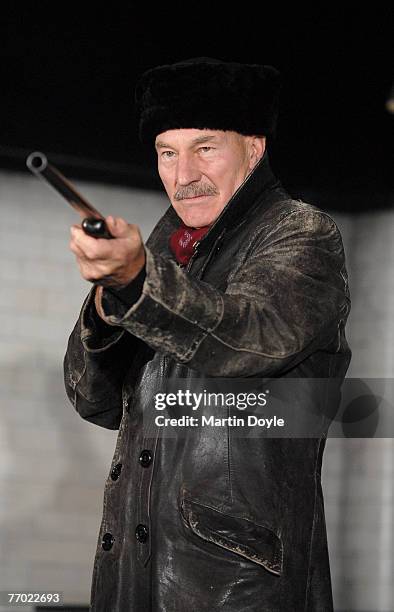 Patrick Stewart during a Macbeth photocall September 25, 2007 at the Gielgud Theatre in London, England.