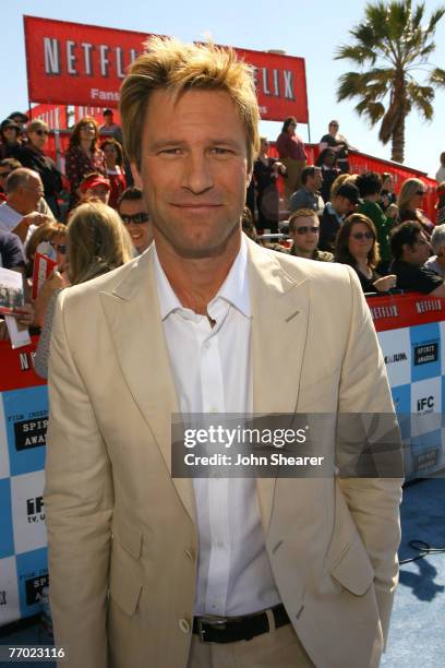 Aaron Eckhart, nominee Best Male Lead for "Thank You for Smoking" *EXCLUSIVE*