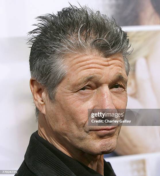 Actor Fred Ward arrives at the premiere of MGM's "Feast of Love" at The Academy of Motion Picture Arts and Sciences Theater on September 25, 2007 in...