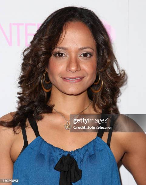 Actress Judy Reyes arrives at the opening of the Intermix store on Robertson Boulevard on September 25, 2007 in Los Angeles, California.