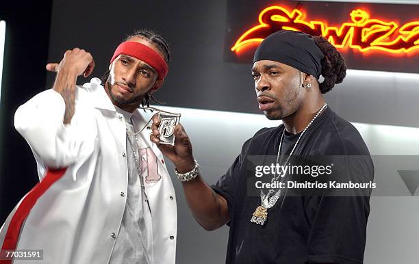 Swizz Beatz and Busta Rhymes