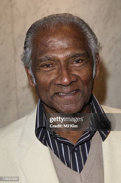 Albert Moses arrives Best Of British Comedy Lunch 2007 at the British Academy of Film and Television Arts on September 26, 2007 in London, England.