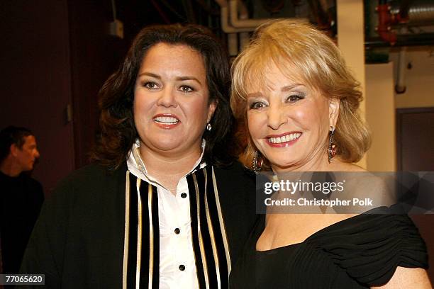 Rosie O'Donnell and Barbara Walters *EXCLUSIVE*