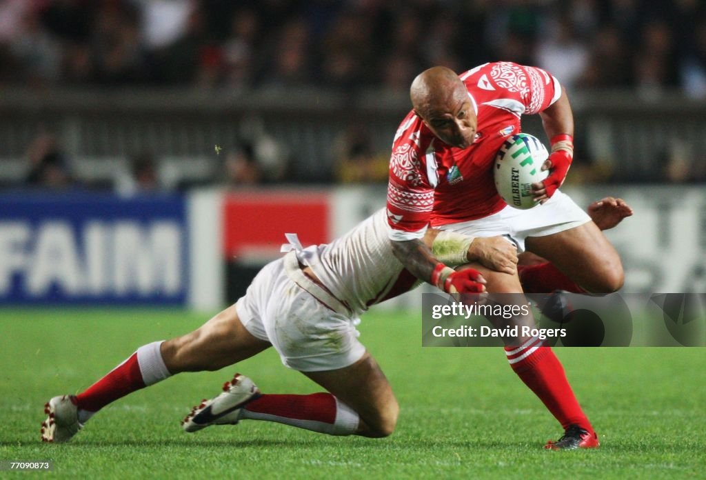 England v Tonga - IRB RWC 2007 Match Thirty Three