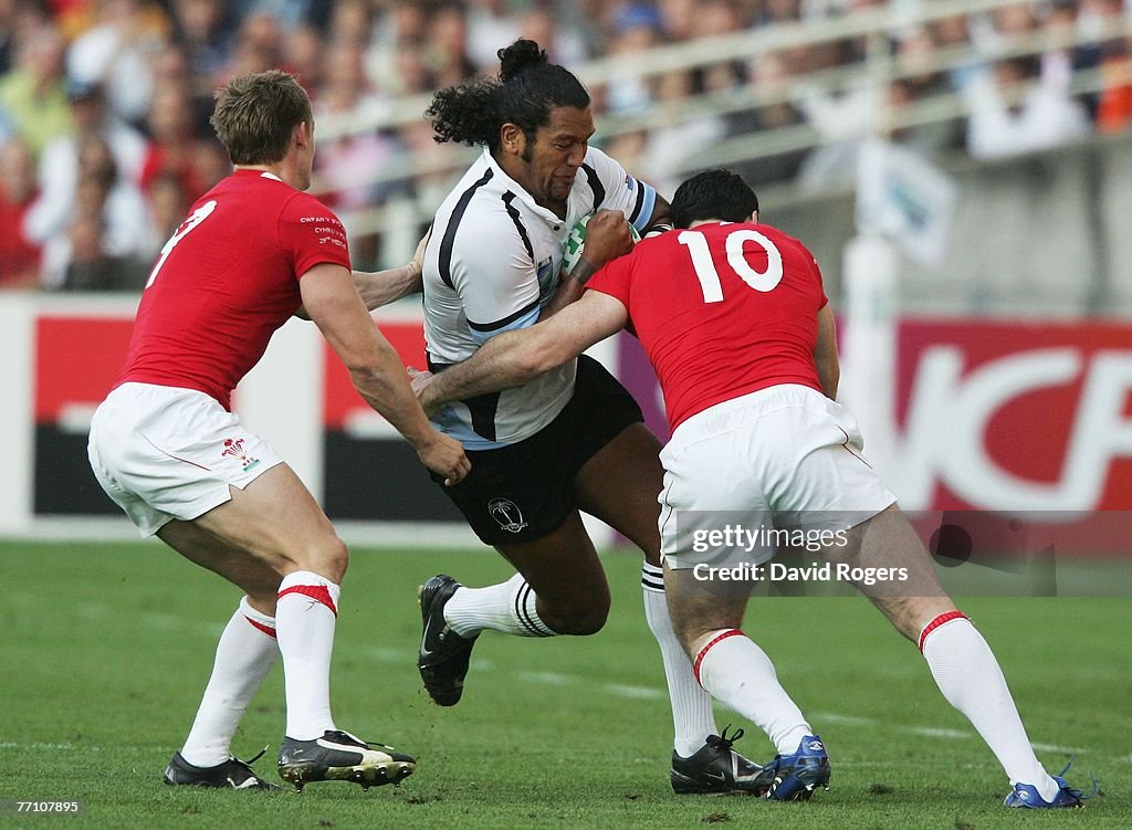 Wales v Fiji - IRB RWC 2007 Match Thirty Six