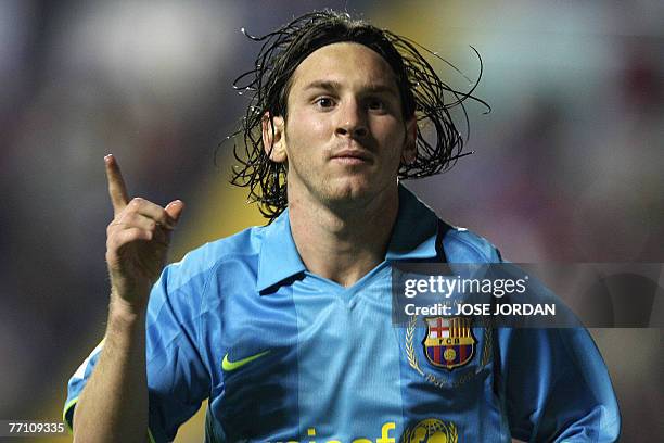 Messi In 2007 929 Lionel Messi 2007 Stock Photos, High-Res Pictures, and Images ...
