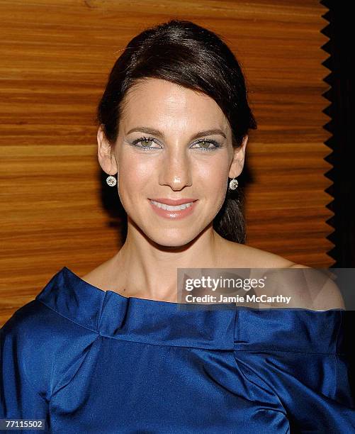 Jessica Seinfeild attends the Launch Party for Jessica Seinfeild's book "Deceptively Delicious" hosted by Rupert Murdoch, Wendi Murdoch and Jane...