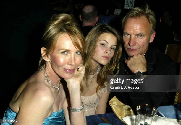 Trudie Styler, Coco and Sting