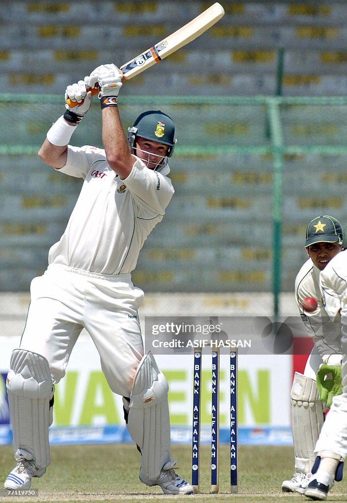South African cricket team captain Graem