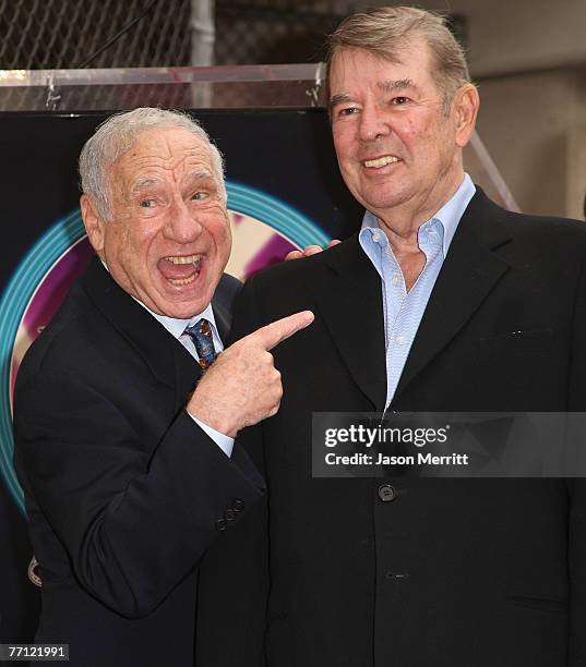 Producer Alan Ladd Jr. Is honored with a Star on the Hollywood Walk of Fame in Hollywood, California, on 28 September 2007.