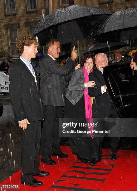 Director Richard Attenborough attends The 32nd Annual Toronto International Film Festival "Closing The Ring" Premiere at Roy Thomson Hall on...