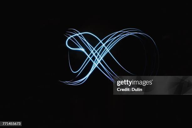 abstract infinity sign - evighet bildbanksfoton och bilder