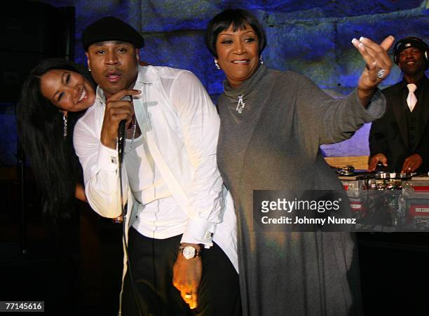 Kimora Lee Simmons, LL Cool J and Patty LaBelle attends Kimora Lee Simmons Hosts "50 & Fabulous" Surprise Birthday Party for Russell Simmons on...