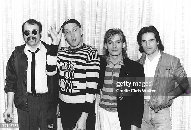 Cheap Trick 1982 Bun E Carlos, Rick Nielsen, Robin Zander and Jon Brant