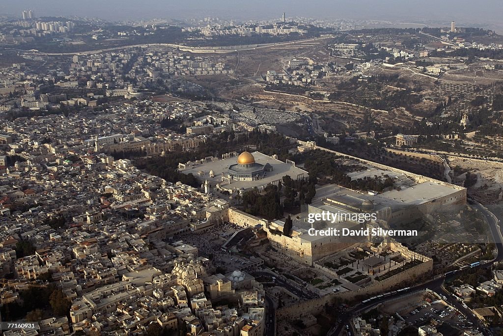 Aerial Views Of Jerusalem