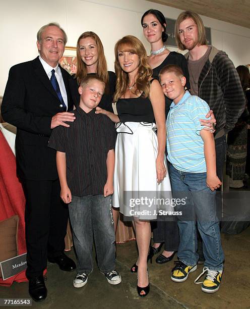 James Keach, Katie Flynn, Johnny Keach, Jane Seymour, Jenni Flynn, Kristopher Keach and Sean Flynn