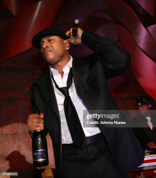 Cool J attends Kimora Lee Simmons Hosts "50 & Fabulous" Surprise Birthday Party for Russell Simmons on September 30, 2007 in New York City, NY.