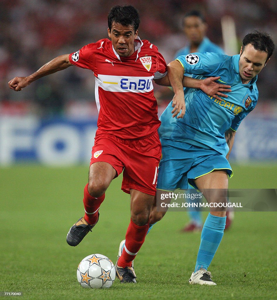 Stuttgart's Mexican midfielder Pavel Par