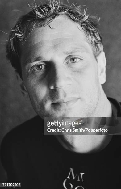 British Olympic gold medal winning rower Steve Redgrave in England on 6th May 1991.