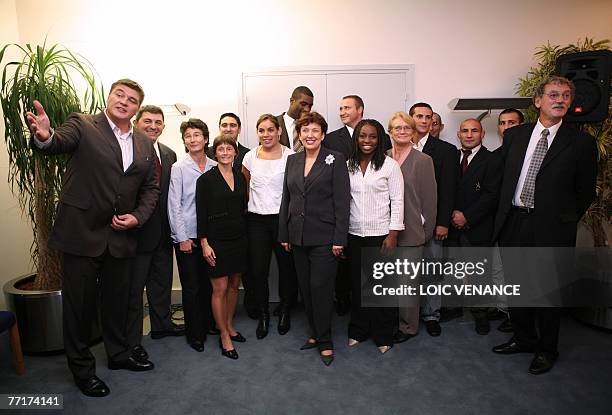 Five of the eight French judo medal winners in the world judo championships in Rio de Janeiro last September, Teddy Riner , Gevrise Emane , Anthony...