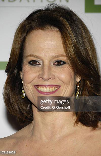 Sigourney Weaver wearing Angel Sanchez