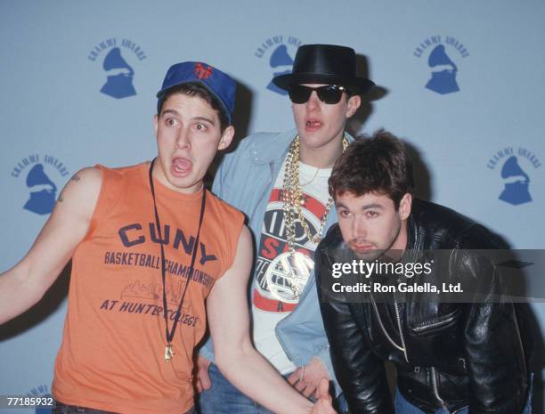 Adam Horovitz, Mike Diamond and Adam Yauch of the Beastie Boys