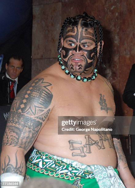 "The Samoan Bulldozer" Umaga