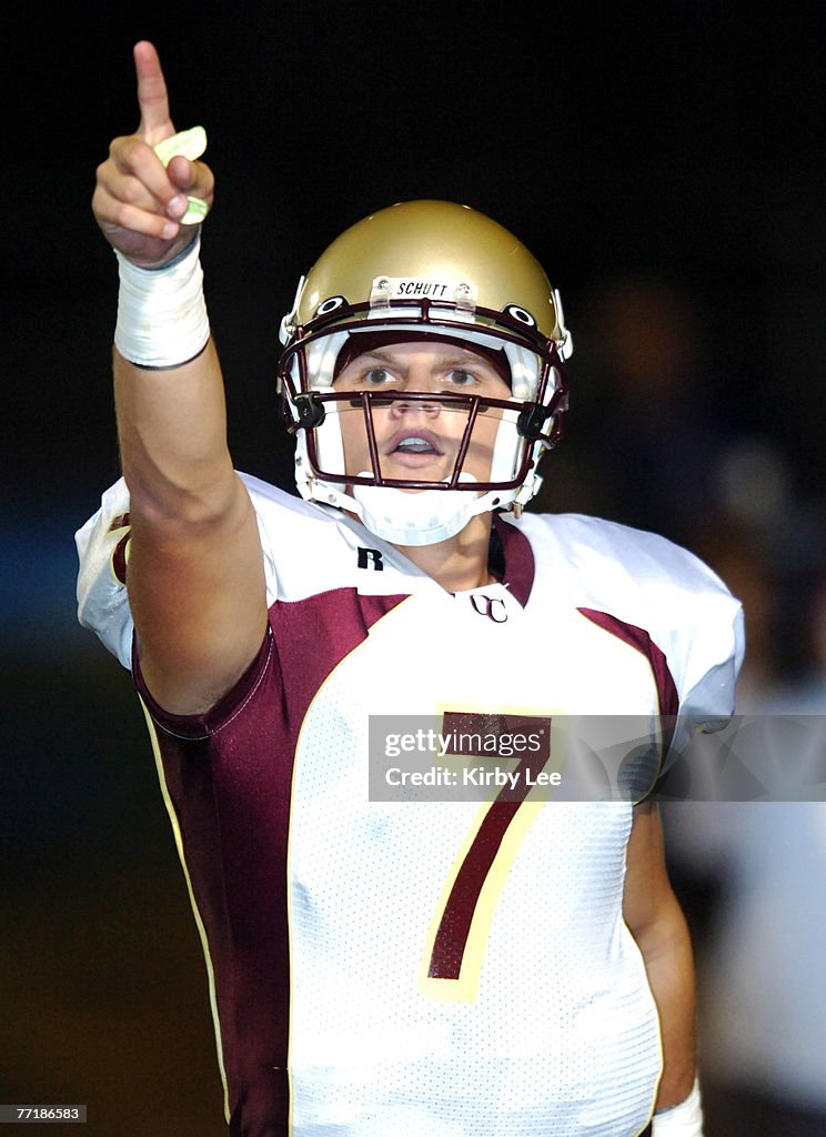 Westlake Village Oaks Christian vs Ventura St. Bonaventure - September 22, 2006