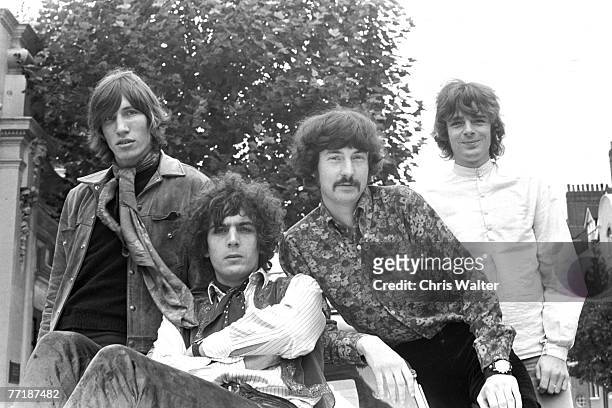 Pink Floyd, 1967 - Roger Waters, Syd Barrett, Nick Mason and Richard Wright ? Chris Walter
