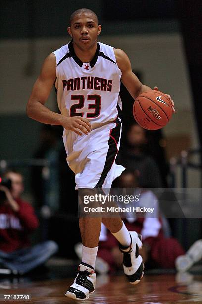 Candidate for national Player of the Year and All American Eric Gordon of North Central High School in Indianapolis, Indiana plays in the Circle City...