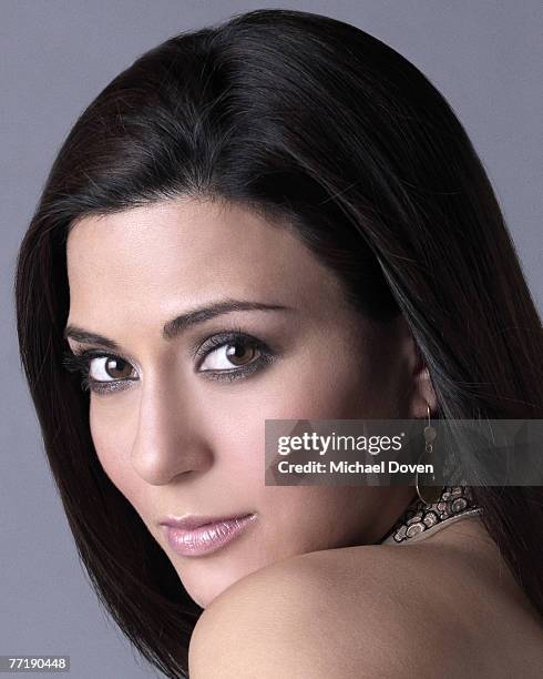 Actress Marisol Nichols poses at a spec shoot portrait session in Los Angeles.