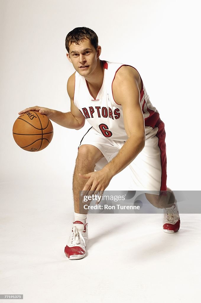 Luke Raptors Luke Jackson of the Toronto Raptors poses for a portrait during NBA ...