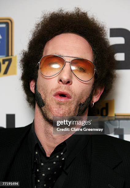 Comedian Paul Kaye arrives at the Loaded LAFTAS with Nivea for Men 2007 at Le Pigalle on October 4, 2007 in London, England.