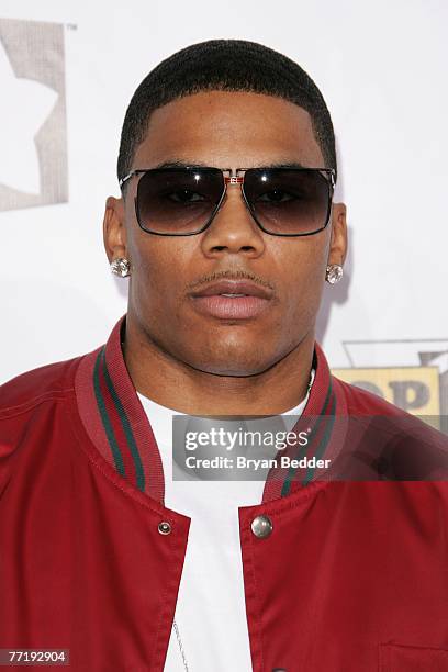 Rapper Nelly attends the 4th Annual VH1 Hip Hop Honors ceremony at the Hammerstein Ballroom on October 4, 2007 in New York City.