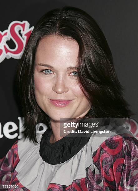 Actress Sprague Grayden attends Rolling Stone Magazine's "Hot List" party at Crimson on October 4, 2007 in Hollywood, California.