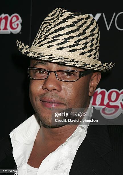 Actor Rockmond Dunbar attends Rolling Stone Magazine's "Hot List" party at Crimson on October 4, 2007 in Hollywood, California.