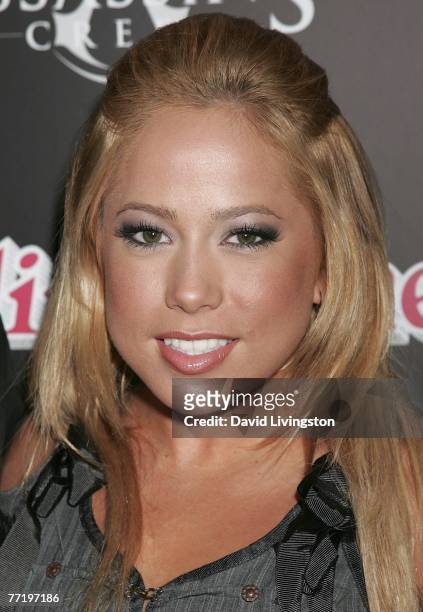 Actress Sabrina Bryan attends Rolling Stone Magazine's "Hot List" party at Crimson on October 4, 2007 in Hollywood, California.