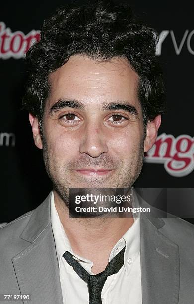 Musician Joshua Radin attends Rolling Stone Magazine's "Hot List" party at Crimson on October 4, 2007 in Hollywood, California.