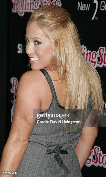 Actress Sabrina Bryan attends Rolling Stone Magazine's "Hot List" party at Crimson on October 4, 2007 in Hollywood, California.