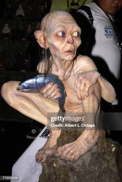 Gollum from "Lord Of The Rings"