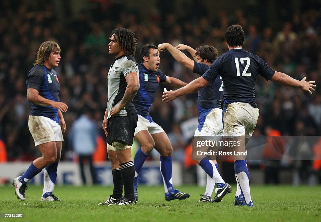 New Zealand v France - IRB RWC 2007 Quarter Final