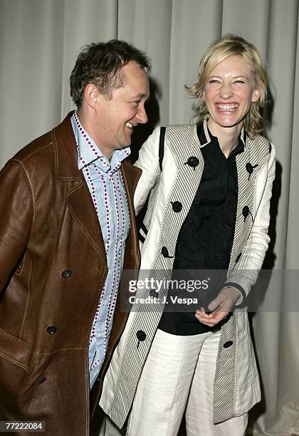 Andrew Upton and Cate Blanchett