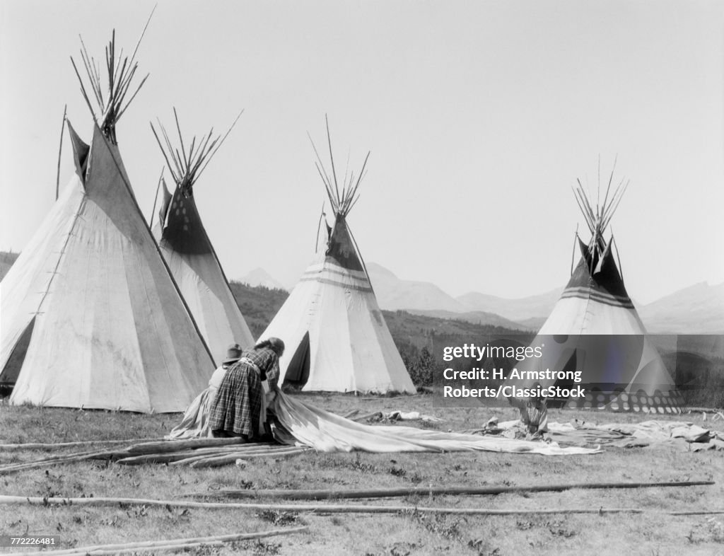 1920s THREE NATIVE...