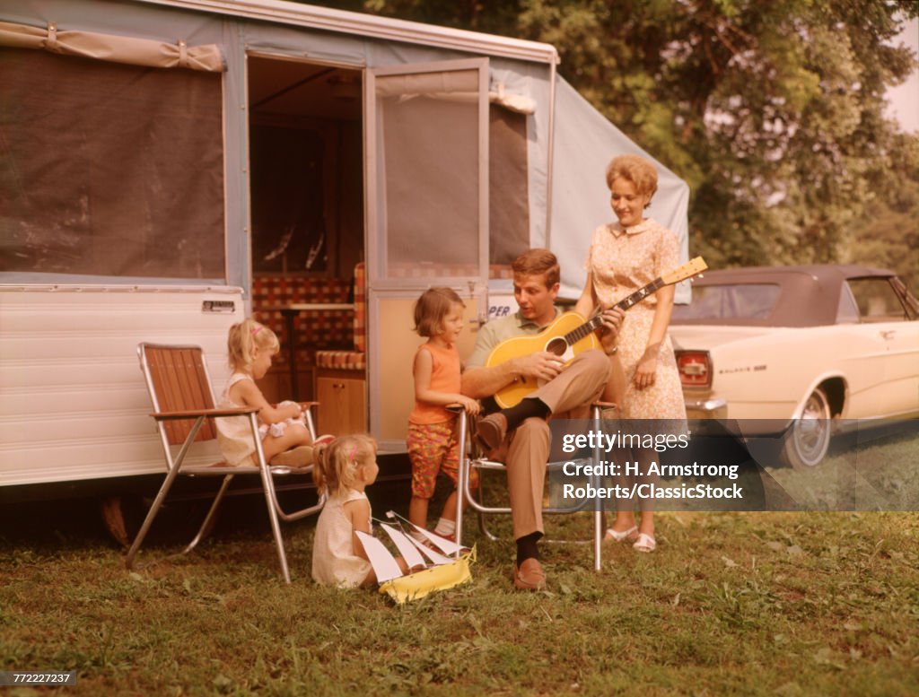 1960s FAMILY VACATION RV...